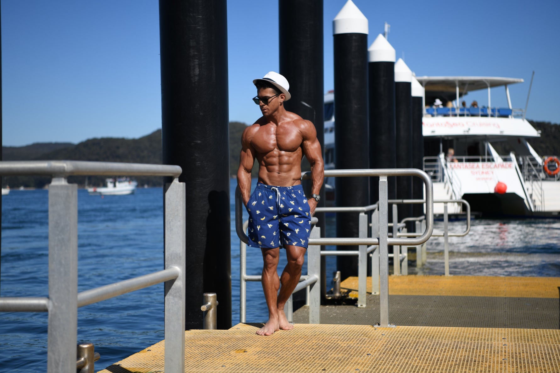 Banana Swim Trunks | Island Haze image 0