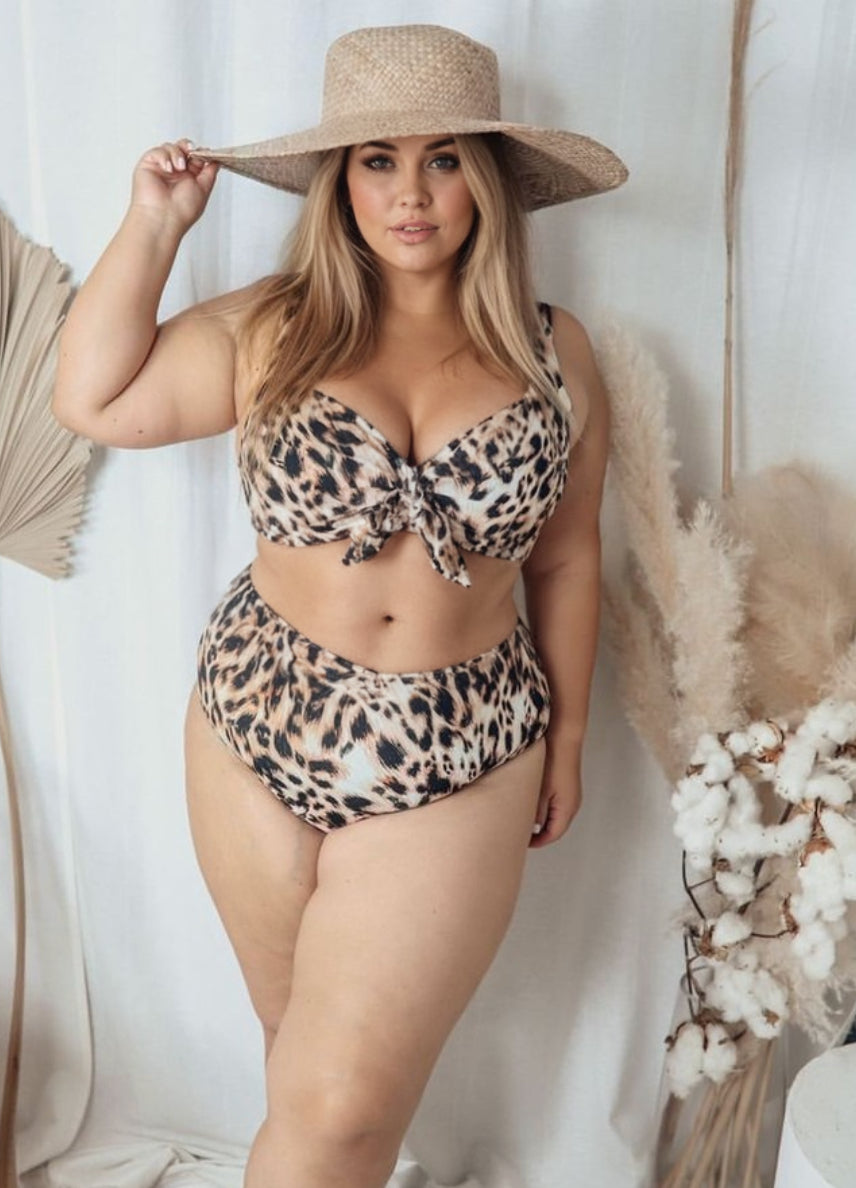 Leopard Bikini Top | Artesands image 0