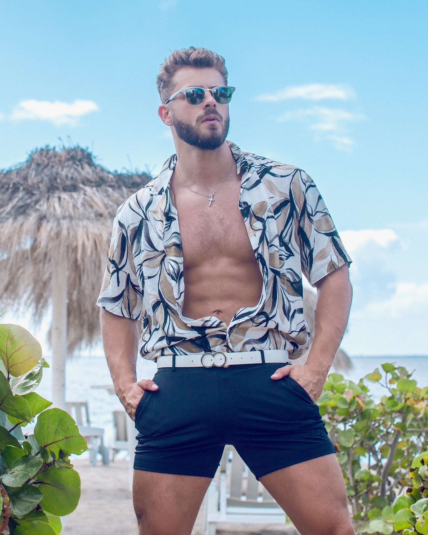 Fitted Swim Trunks Black | 2eros image 0