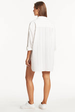White Button Down Cover Up | Sea Level Australia image 5