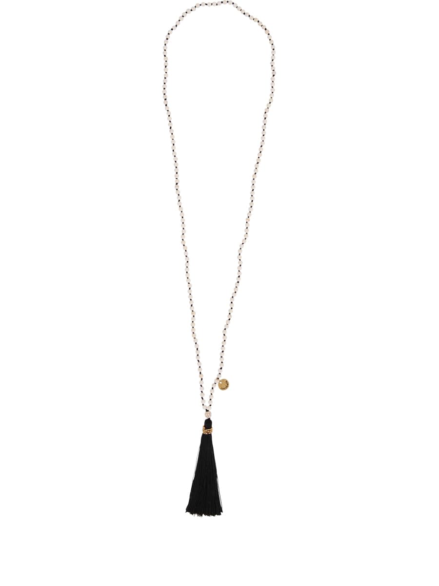 Necklace Satya Black | Cocobelle image 0