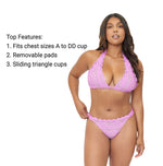 Lilac Bikini Top | PQ Swim image 4