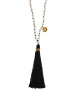Necklace Satya Black | Cocobelle image 1