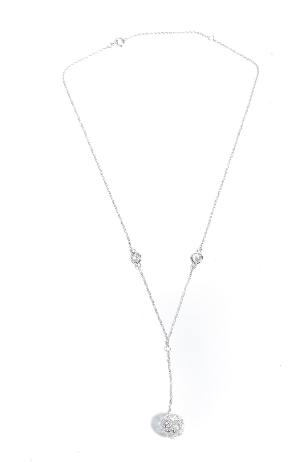 Fixed Sphere Pendant Necklace image 0