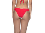 Red Lace Bikini Bottoms Cheeky | PQ Swim image 3