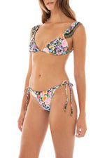 Bright Floral Bikini Bottoms | Agua Bendita | Sun Vixen Swimwear image 9