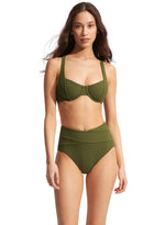 Green Underwire Bikini Top Sustainable | Seafolly image 10