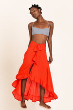Cover Up Skirt Red | Peixoto image 1