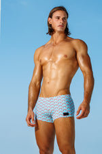 Retro Swim Trunks | Sauvage Swimwear image 0