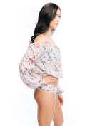 Bikini Top & Cover Up Sunshine Off Shoulder | Boamar Swimwear image 6
