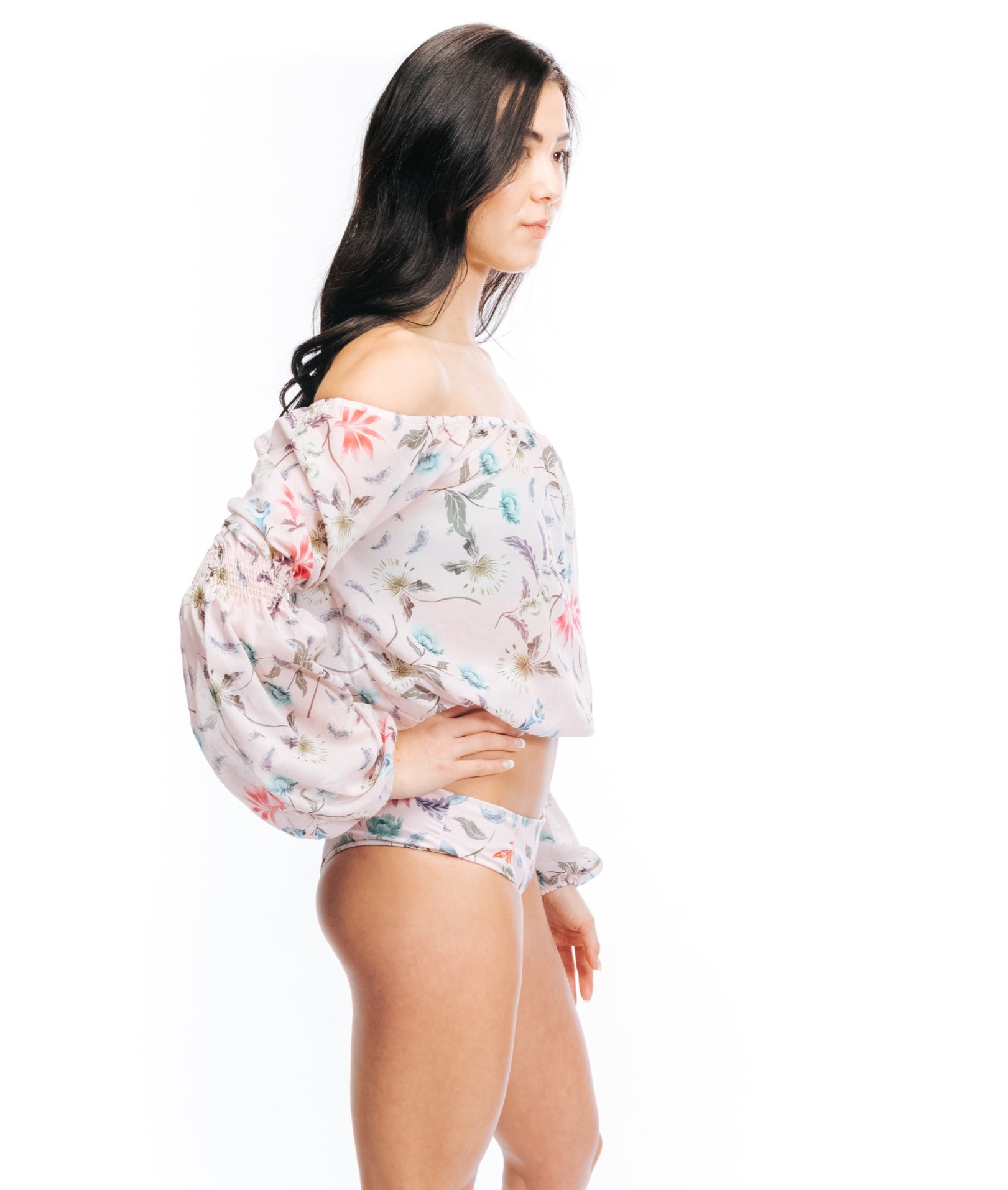 Bikini Top & Cover Up Sunshine Off Shoulder | Boamar Swimwear image 6