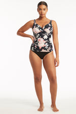 Tankini Top With Built In Bra Sustainable | Sea Level Australia image 4