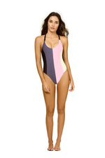 Color Block One Piece Swimsuit | PQ Swim image 4