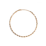 Gold Glitter Hoops image 1