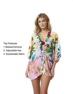 Kimono Beach Cover Up Sustainable | PQ Swim image 3