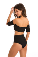 Mykonos High Waisted Bikini Bottoms | Poema image 4