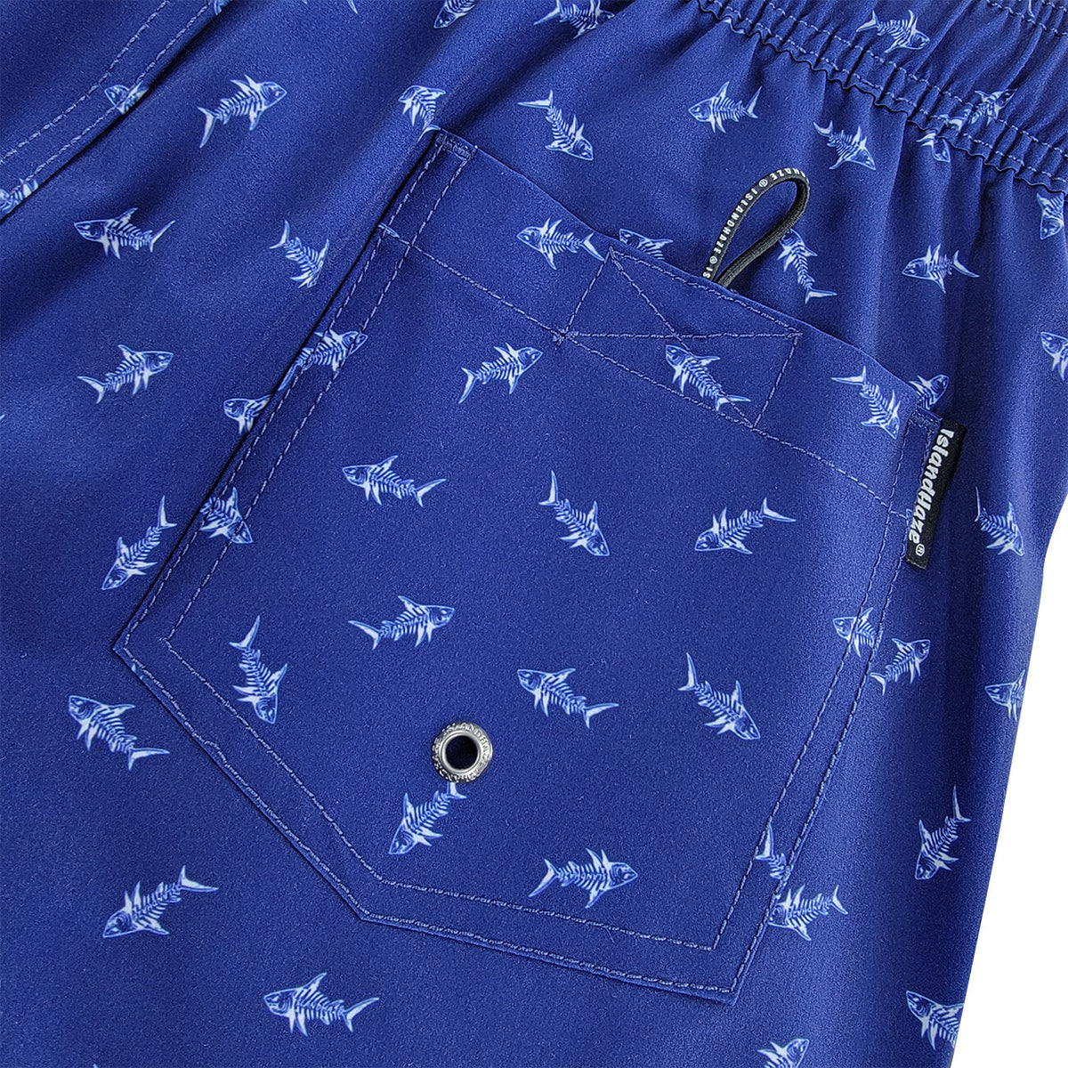 Shark Swim Trunks | Island Haze image 3