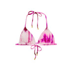 Pink Bikini Tie Dye Top | PQ Swim image 6