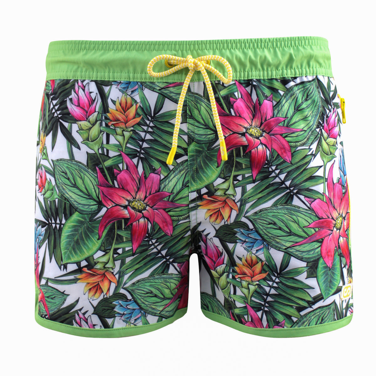 Flower Swim Trunks Sustainable | SegSea image 1