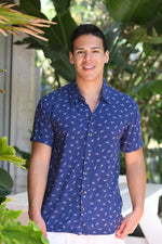 Fish Print Shirt | Island Haze image 0