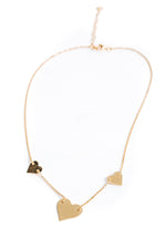 Chained Hearts Necklace image 0