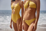 Cut Out Monokini Gold | PQ Swim image 1