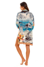Hawaiian Beach Cover Up | Agua Bendita image 4