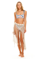 Macrame Beach Cover Up | Agua Bendita image 0