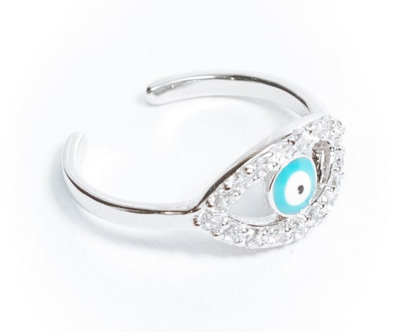 Evil Eye Toe Ring image 0