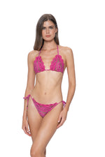 Hot Pink Bikini Top | PQ Swim image 1