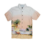 Palm Tree Hawaiian Shirt | Island Haze image 1