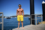 Palm Tree Swim Trunks | Island Haze image 0