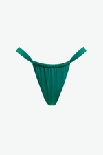 Emerald Green Bikini Bottoms | Agua Bendita image 8