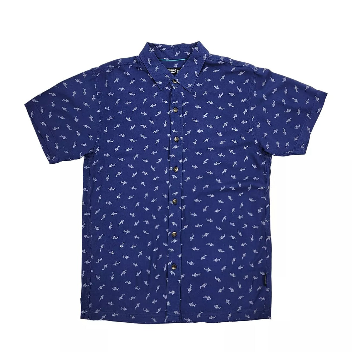 Fish Print Shirt | Island Haze image 3