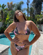 Snakeskin Bikini Top | Beach Bunny Swimwear image 6