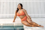 Cheetah Print High Waisted Bikini Bottoms | Artesands image 1