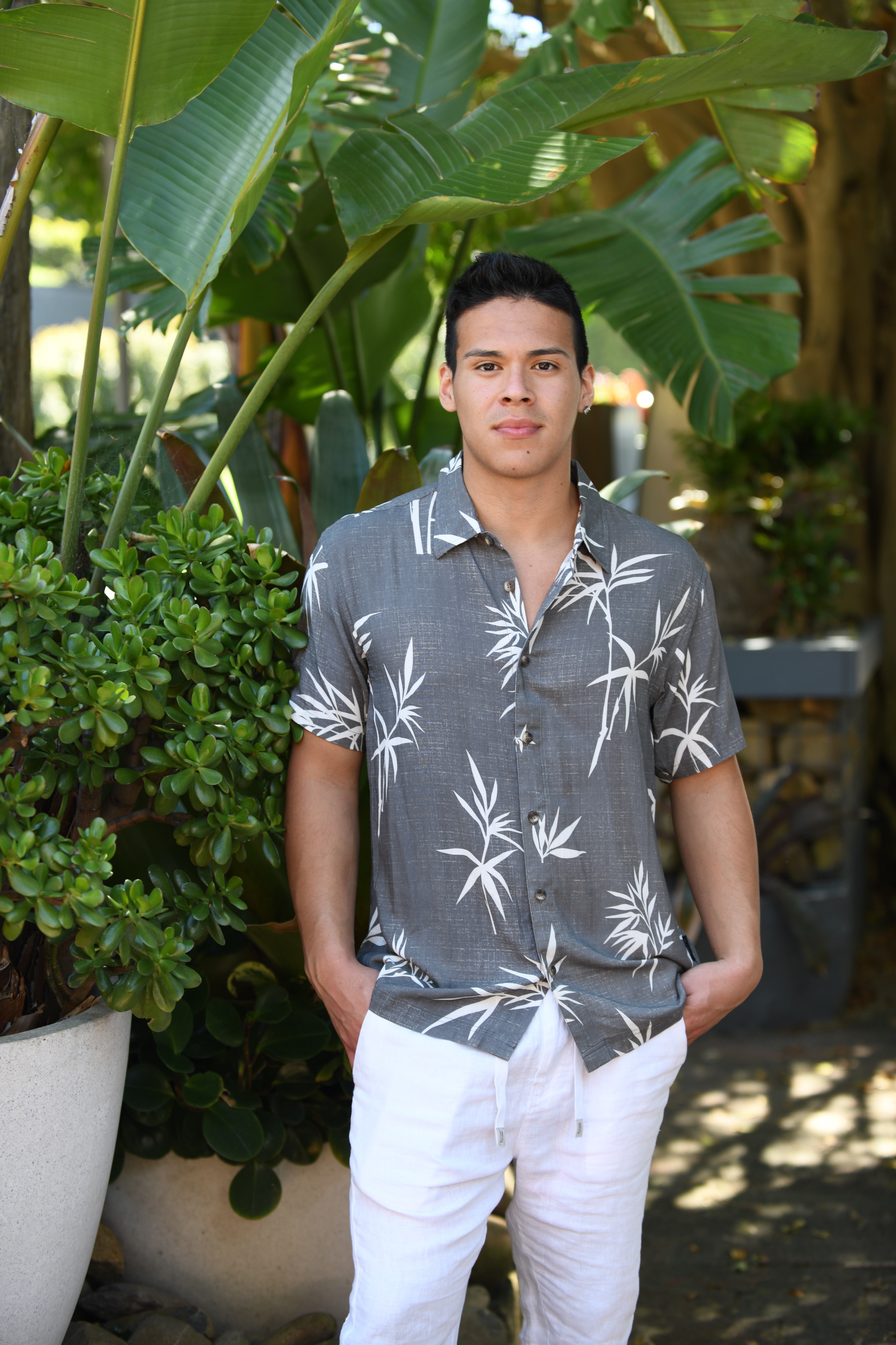 Tropical Hawaiian Shirt | Island Haze image 0
