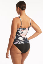 Tankini Top With Built In Bra Sustainable | Sea Level Australia image 1