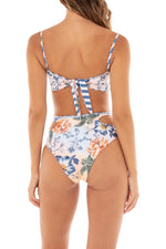 Reversible High Waist Bikini Bottoms | Agua Bendita image 9