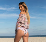 Bikini Top & Cover Up Sunshine Off Shoulder | Boamar Swimwear image 1