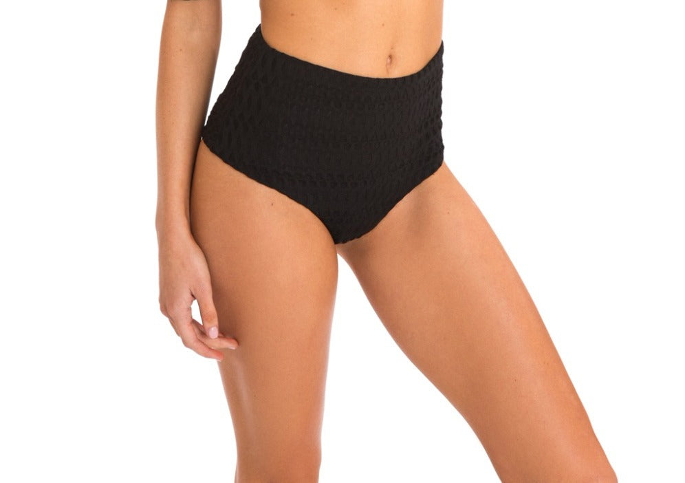 Mykonos High Waisted Bikini Bottoms | Poema image 1