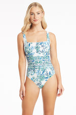 Pretty One Piece Swimsuit Sustainable | Sea Level Australia image 0