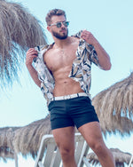 Fitted Swim Trunks Black | 2eros image 5