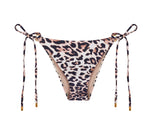 Leopard Print Bikini Bottoms | PQ Swim image 7