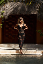 Joy Lace Beach Cover Up Black | PQ Swim image 5