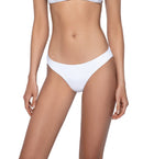 White Bikini Bottoms | PQ Swim image 1