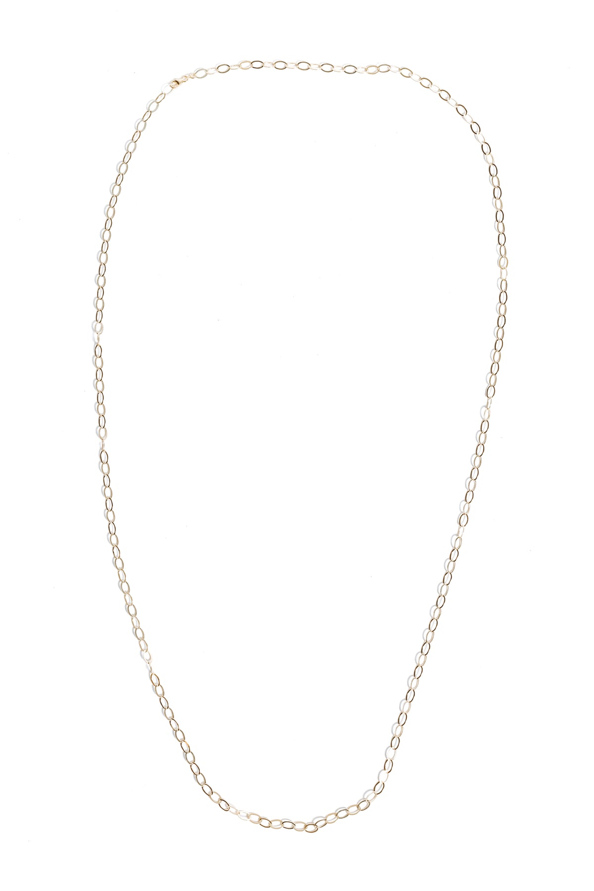 Gold Link Necklace image 0