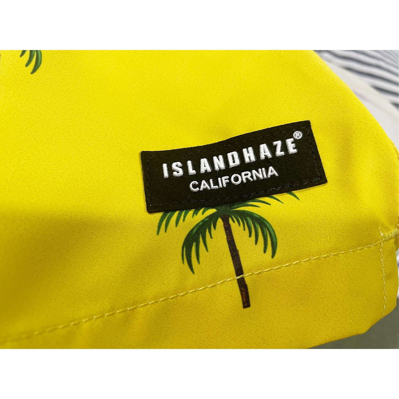 Palm Tree Swim Trunks | Island Haze image 5