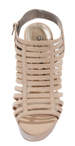 Nude Wedge Heels | Sergio Zelcer image 3