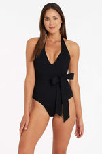 Plunge One Piece Swimsuit | Sea Level Australia image 1